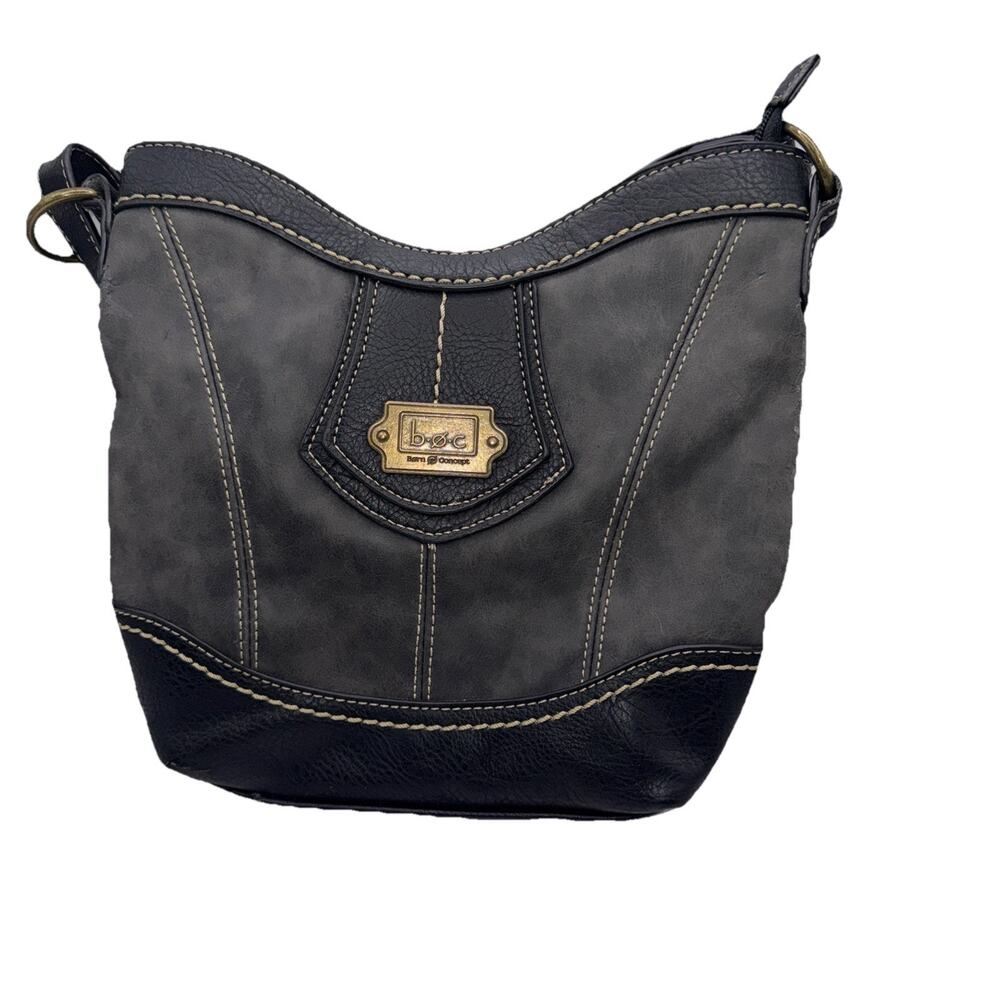 boc Born Concept Purse Shoulder Bag - 10” x 9” - Grey
